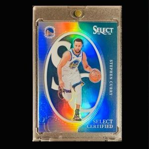🔥STEPHEN CURRY PANINI REFRACTOR BASKETBALL CARD - GOLDEN STATE WARRIORS NBA